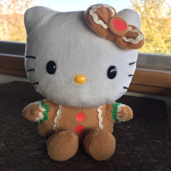 hello kitty gingerbread plush